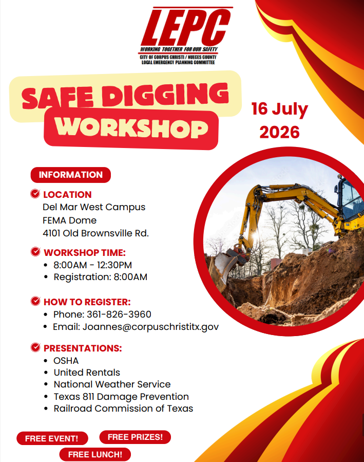 Safe Digging Workshop Flyer