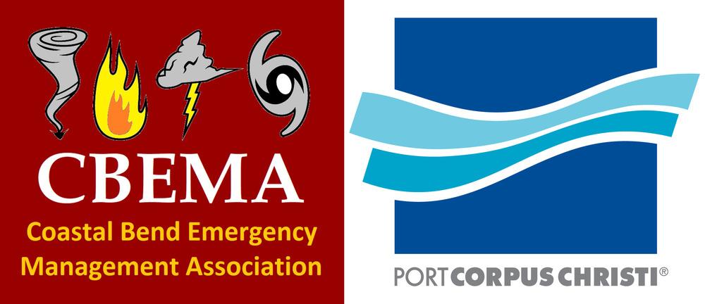 Logos of CBEMA and Port of Corpus Christi